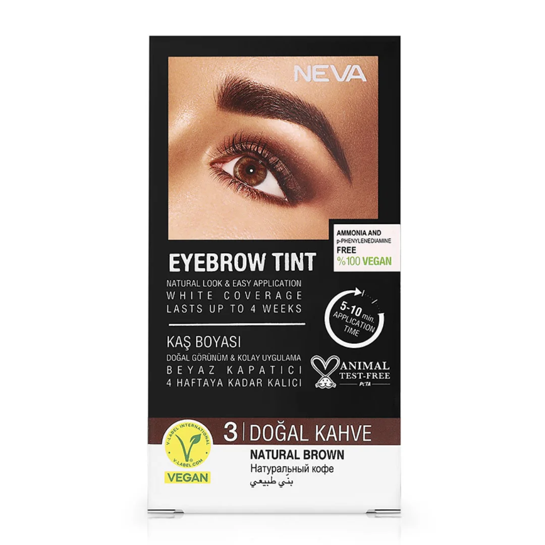 Vopsea Permanenta Pentru Sprancene, Saten, 30 Ml, Neva
