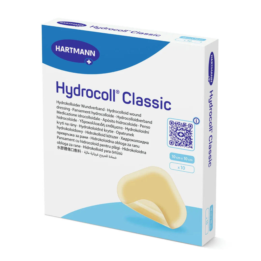 Pansamente Hydrocoll Clasic, 10*10 Cm, 10 Bucăți, HARTMANN