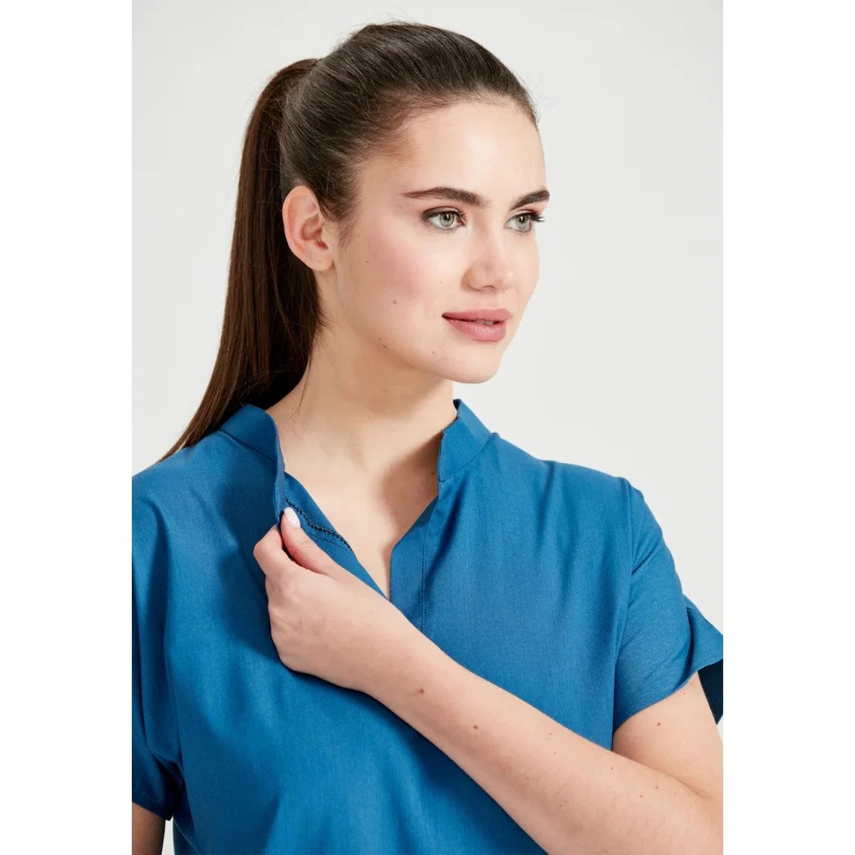 Costum Medical Unisex Petrol Blue, Model Activity - S
