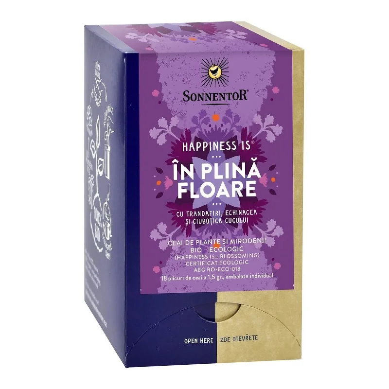 Ceai Bio In Plina Floare, 18 Plicuri, Sonnentor