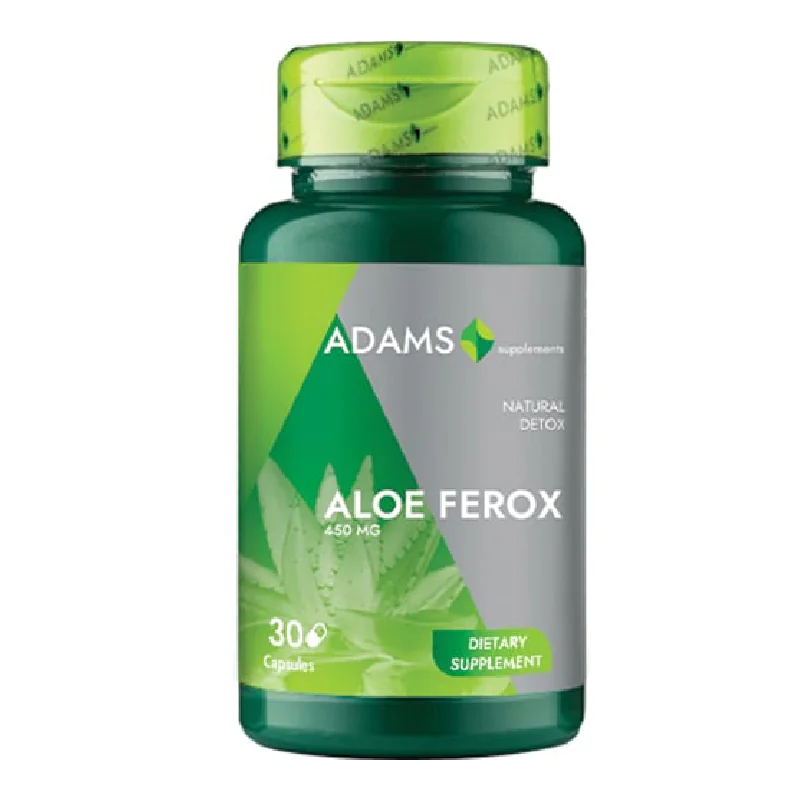 Aloe Ferox 450mg, 30 Capsule, Adams
