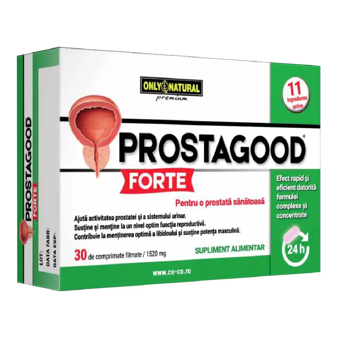 Prostagood Forte 30 Comprimate Filmate Only Natural