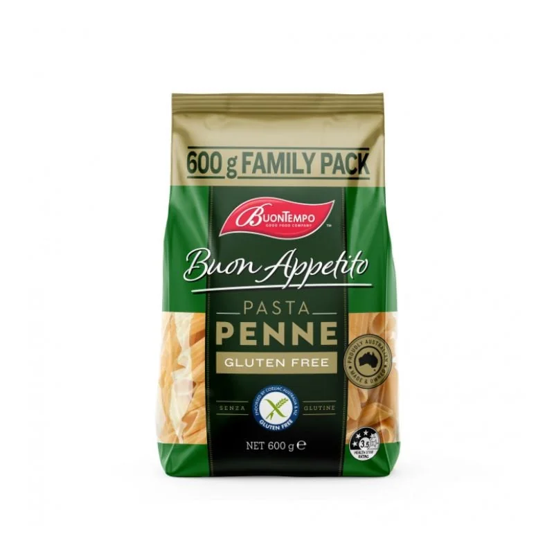 Paste Pene Buontempo Fara Gluten, 600g, ORGRAN