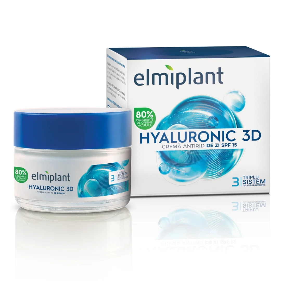 Elmiplant Crema Ten De Zi Cu Acid Hialuronic, 50ml
