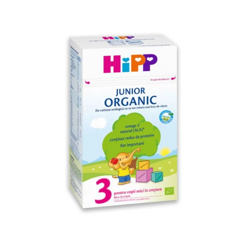 Formula Lapte Praf De Creștere 3, 1+An, 500G, Hipp