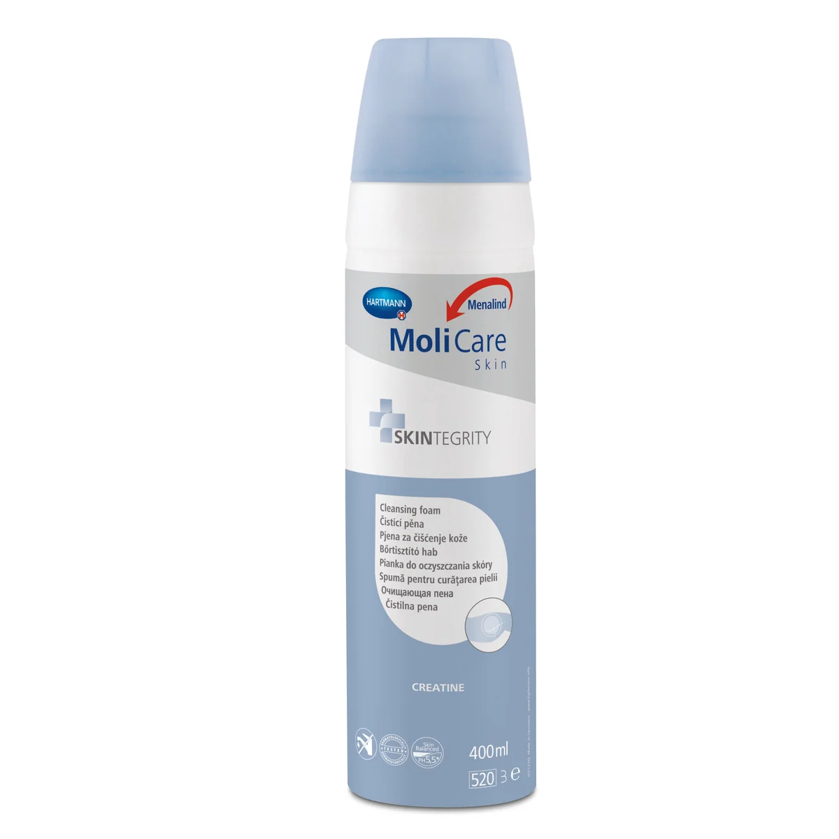 Spuma Pentru Curatarea Pielii, 400ml, Molicare