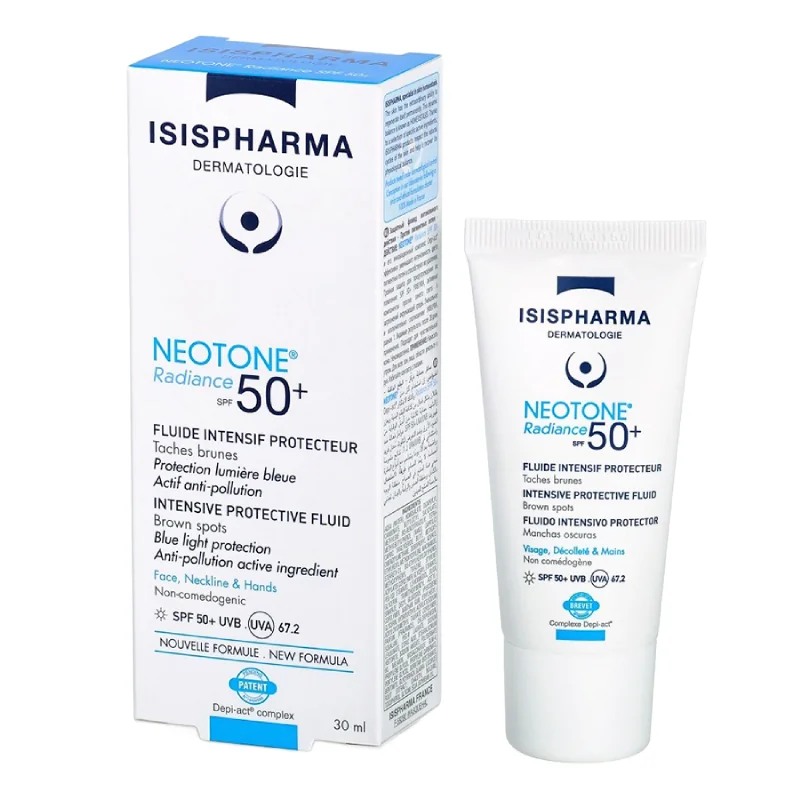 Crema Depigmentanta Neotone Radiance Spf50, 30 Ml, Isispharma
