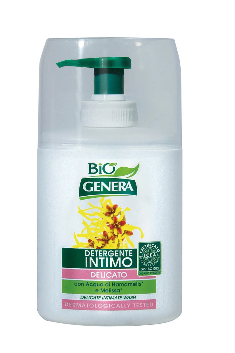 Genera Gel Intim Cu Apă De Hamamelis & Melissa Bio, 250 Ml