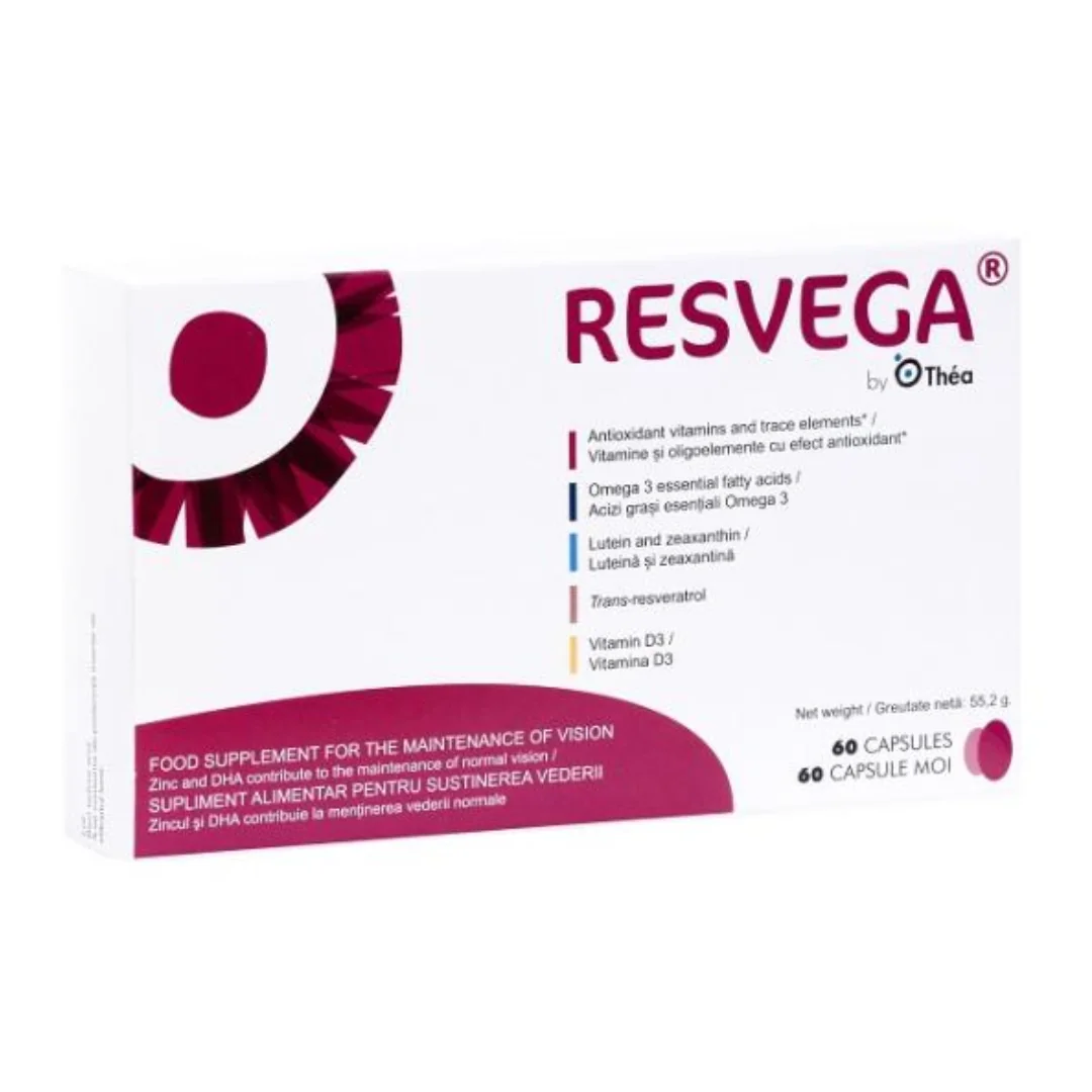 Resvega 60 Capsule Laboratoires Théa