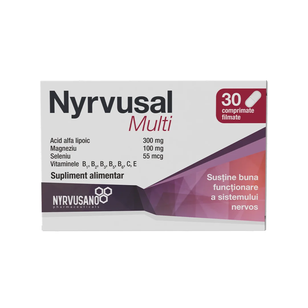 Nyrvusal Multi, 30 Comprimate, NYRVUSANO