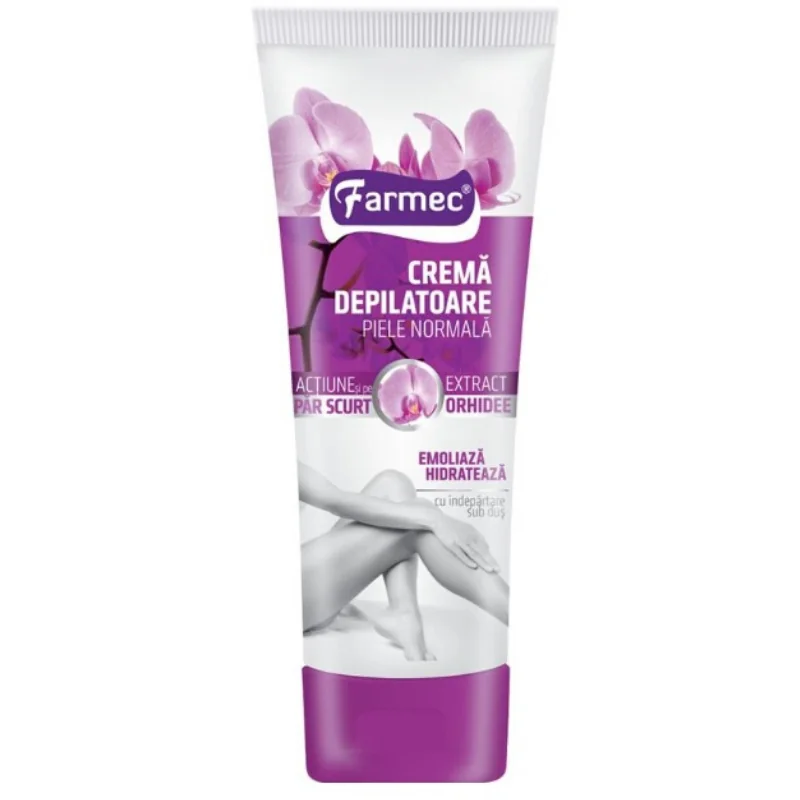 Farmec, Crema Depilatoare Normală Cu Extract Orhidee, 150 Ml