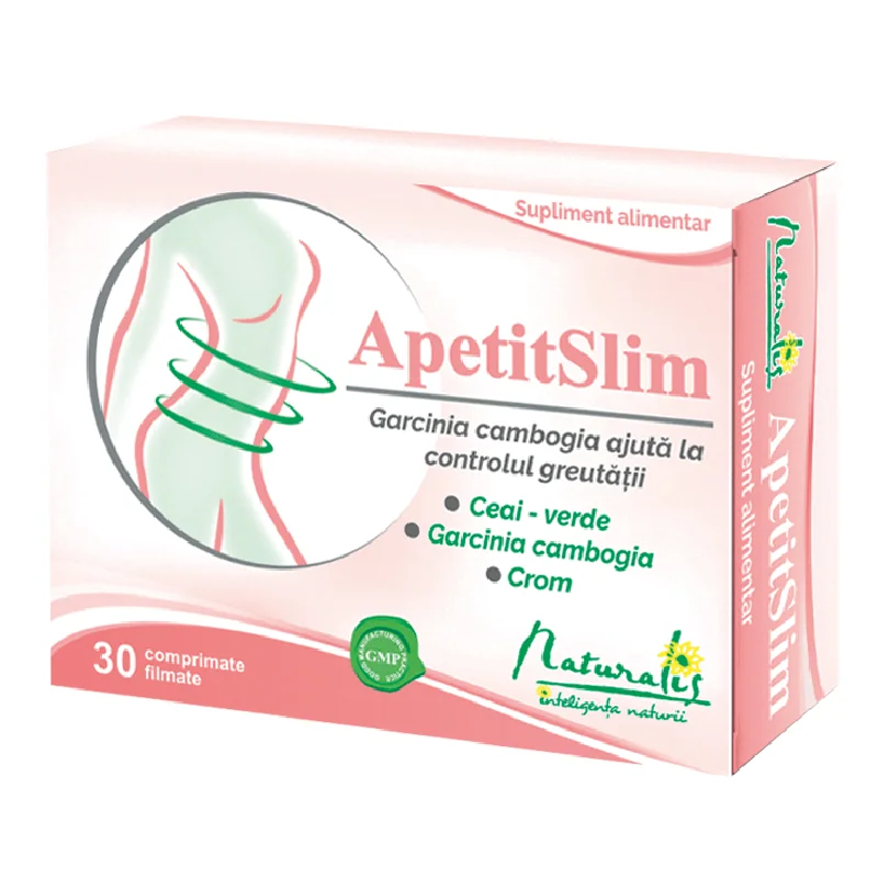 ApetitSlim, 30 Capsule, Naturalis