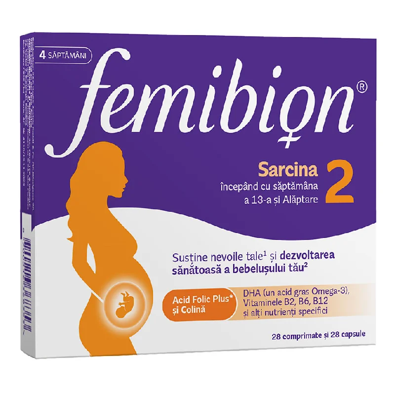 Femibion 2, 28 Comprimate + 28 Capsule, Procter & Gamble