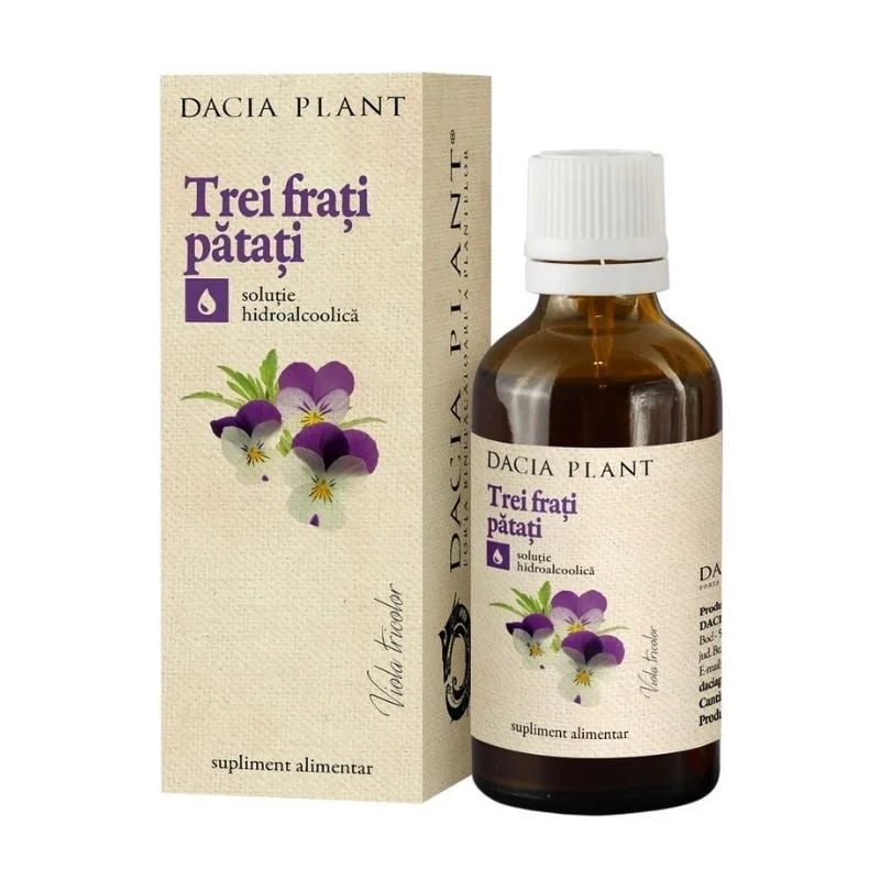 Tinctura De Trei Frati Patati, 50Ml, Dacia Plant
