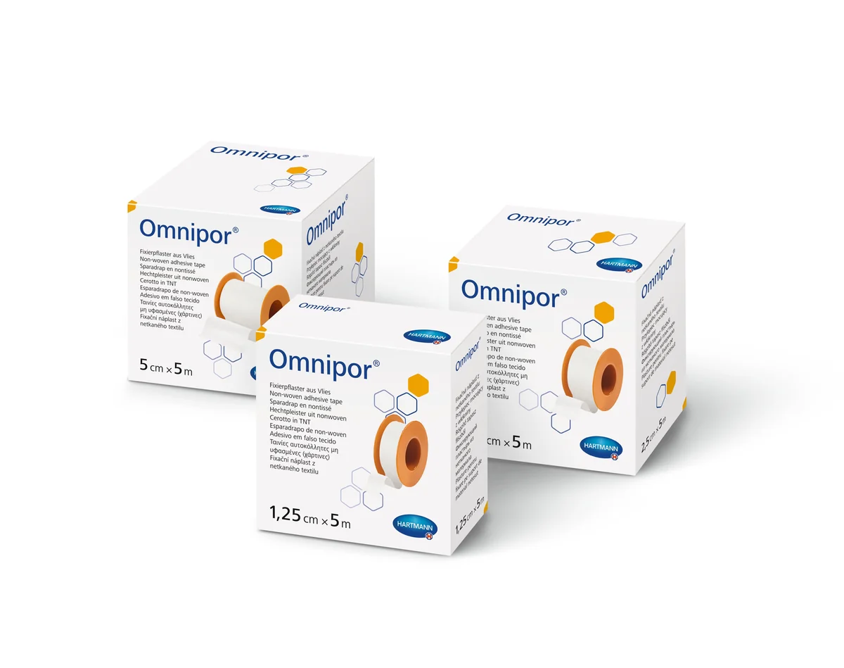 Omnipor Plasturi Pe Suport Hârtie 2.5 Cm X 5m