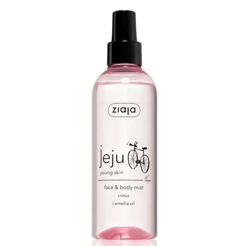 Ziaja Jeju Pink, Spray Pentru Fata Și Corp, 200 Ml