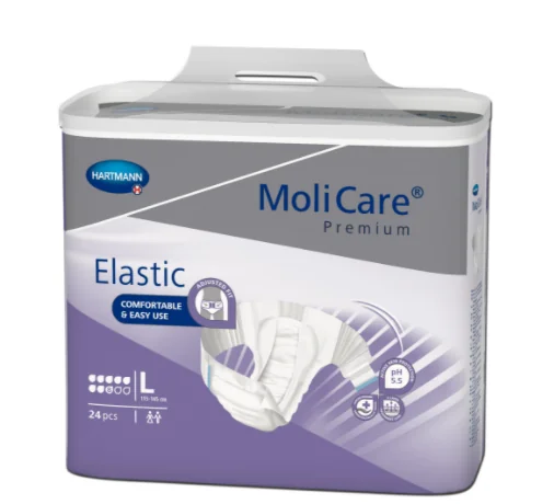 Scutece HartMann MoliCare Premium Elastic 8 Pic L X 24 Buc