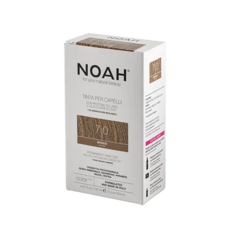 Noah Vopsea De Par Naturala Fara Amoniac, Blond (7.0), 140Ml