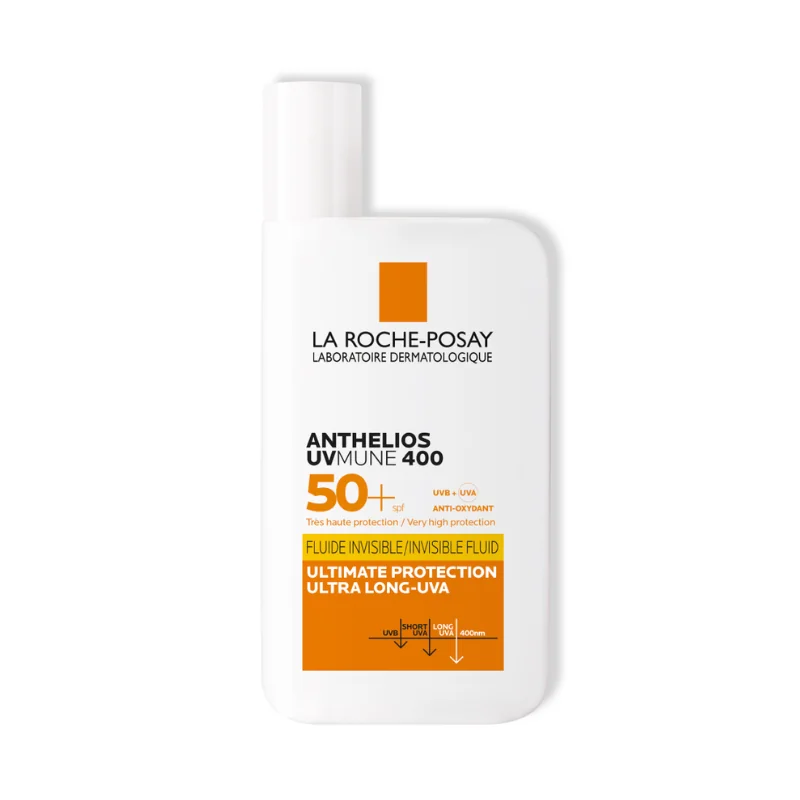 Fluid Invizibil Spf 50+ Anthelios Uv-Mune, 50 Ml, La Roche-Posay