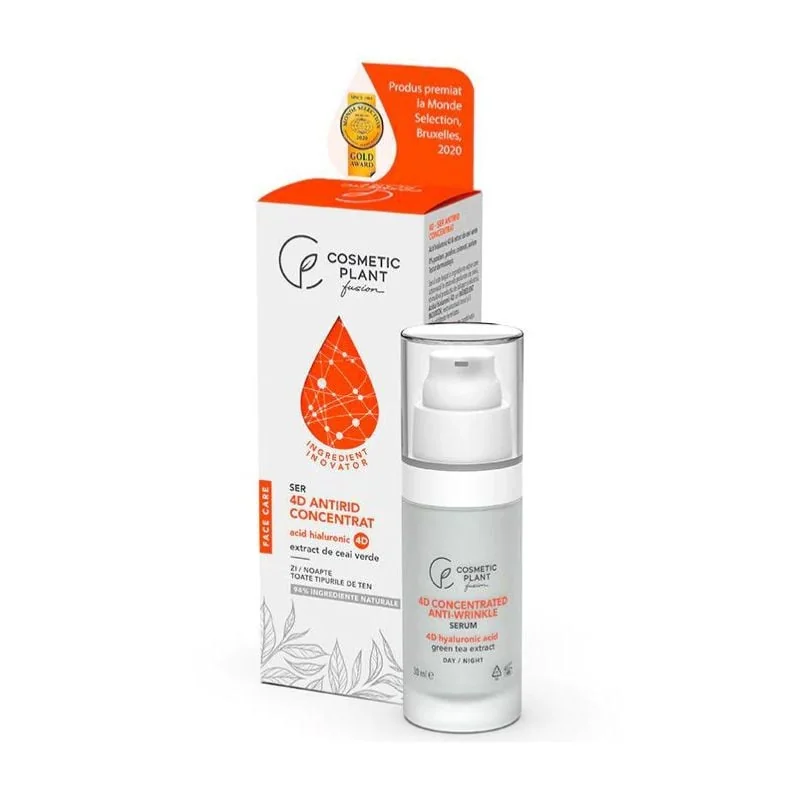 Ser Antirid Concentrat 4D, 30ml, Cosmetic Plant