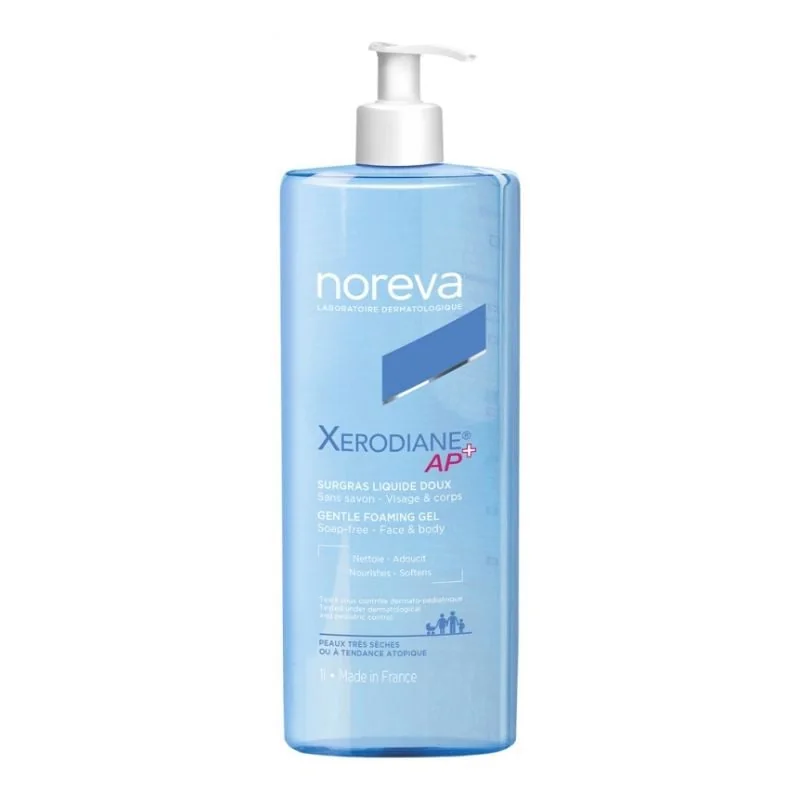 Noreva Xerodiane Ap+ Surgras Lichide Gel Spumant Delicat, 1000ml