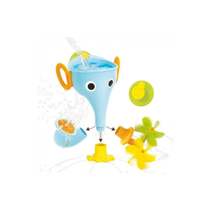 Yookidoo Jucarie Pentru Baie Elefant Cu Stropitoare, Gri, +18 Luni, 40206, 1 Bucata