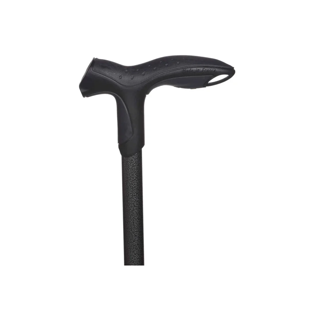 Baston Reglabil Cu Tub De Aluminiu Și Mâner Antialunecare Step Soft - Alb