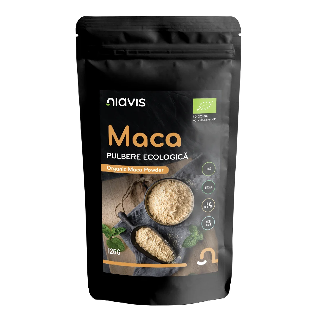 Maca Pulbere Ecologica Bio, 125g, Niavis