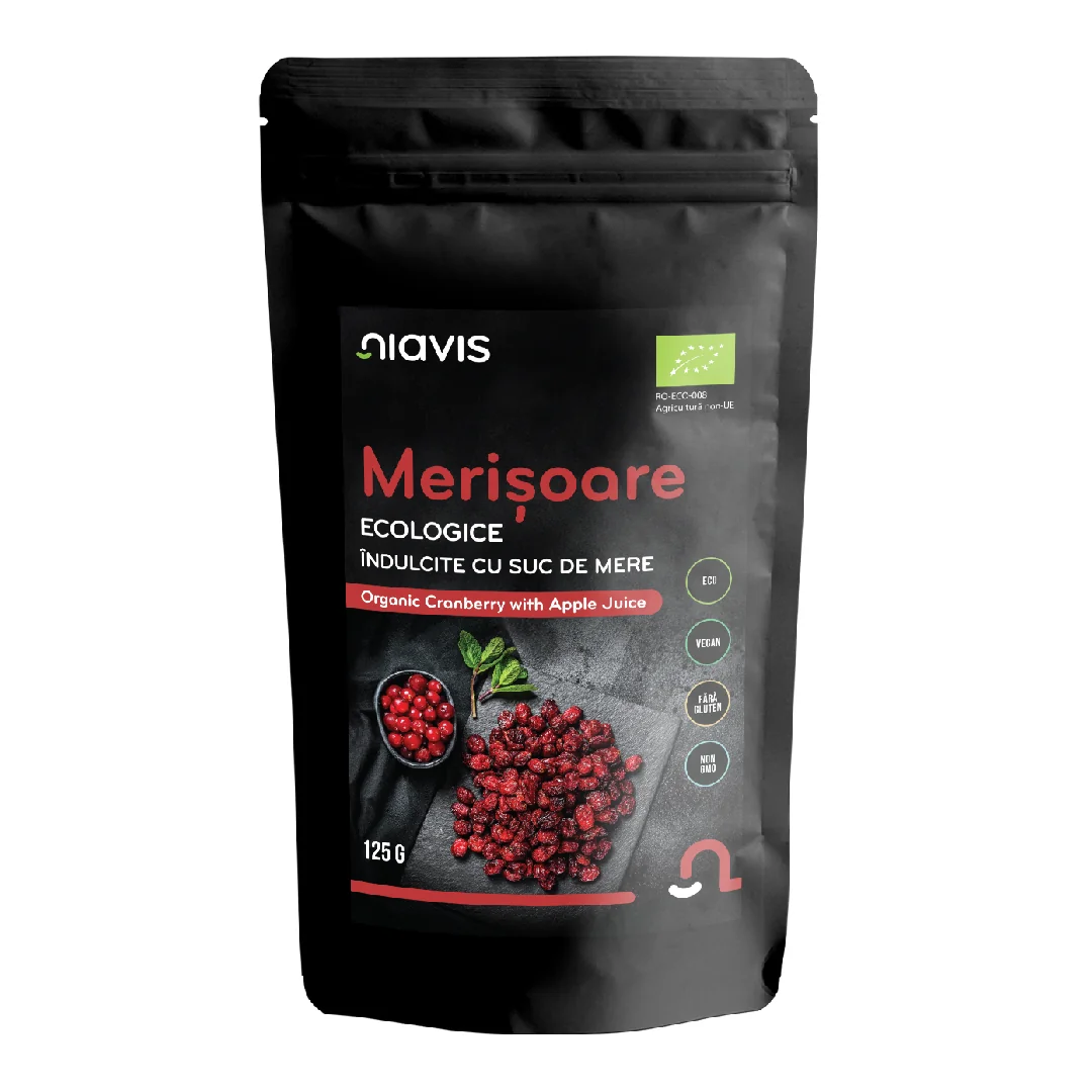 Merisoare Ecologice Bio, 125g, Niavis