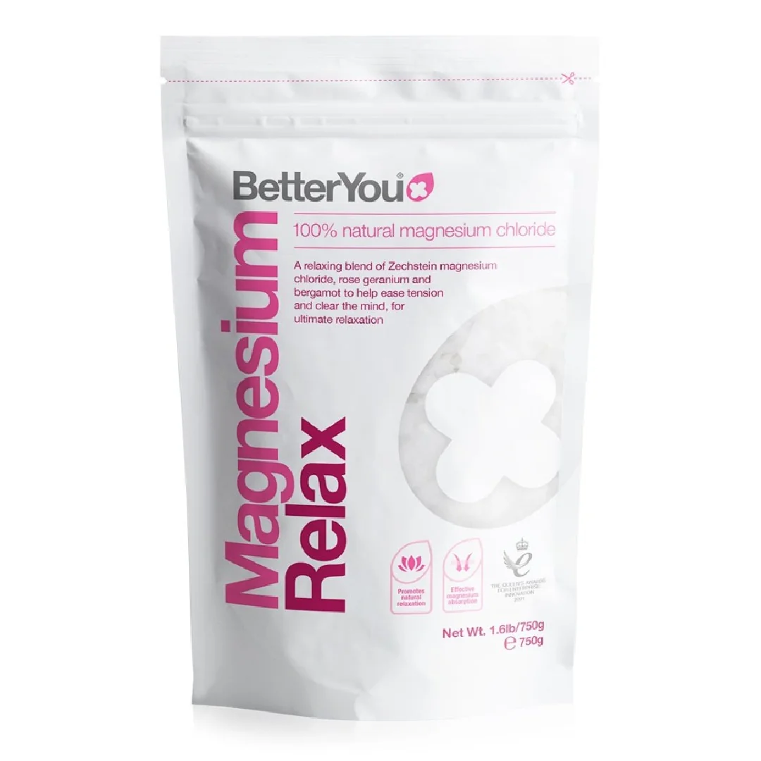 Fulgi De Baie Cu Magneziu Pentru Relaxare, 750 G, BetterYou