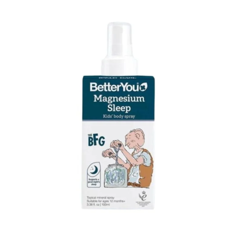 Spray De Corp Cu Magneziu Pentru Copii Magnesium Sleep, 100 Ml, BetterYou