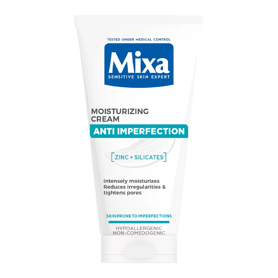 Crema Hidratanta Si Anti-Imperfectiuni 2 In 1, 50 Ml, Mixa