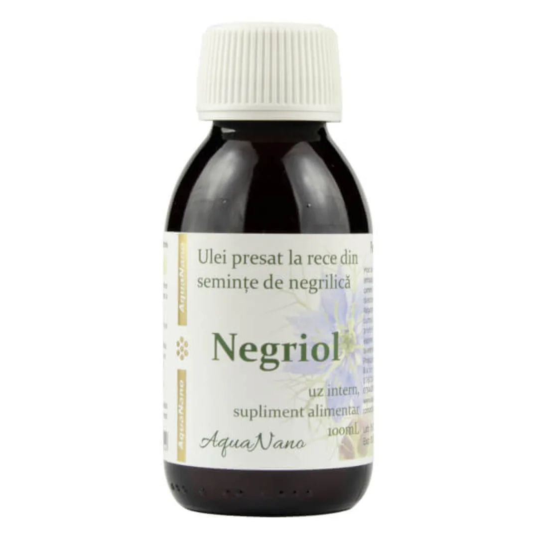 Negriol - Ulei De Negrilica Presat La Rece, 100Ml, Aghoras