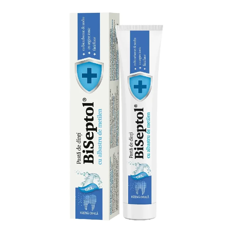 Pasta De Dinti Cu Argint Ionic Biseptol, 75 Ml, Dacia Plant