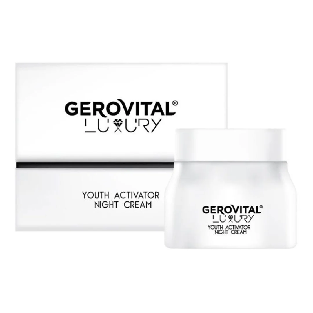 Crema Activator De Tinerete De Noapte Luxury, 50 Ml, Gerovital