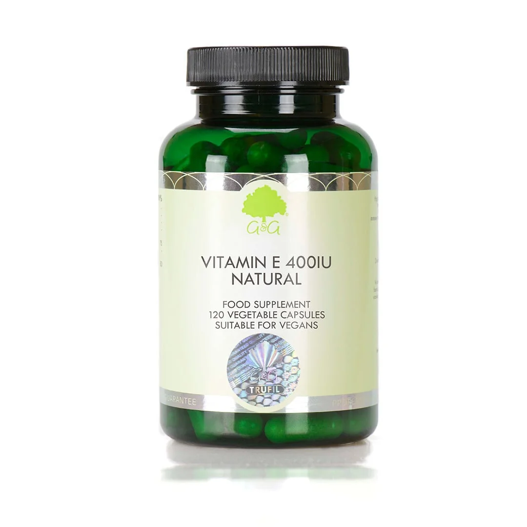 Vitamina E Naturala 400UI, 120 Capsule