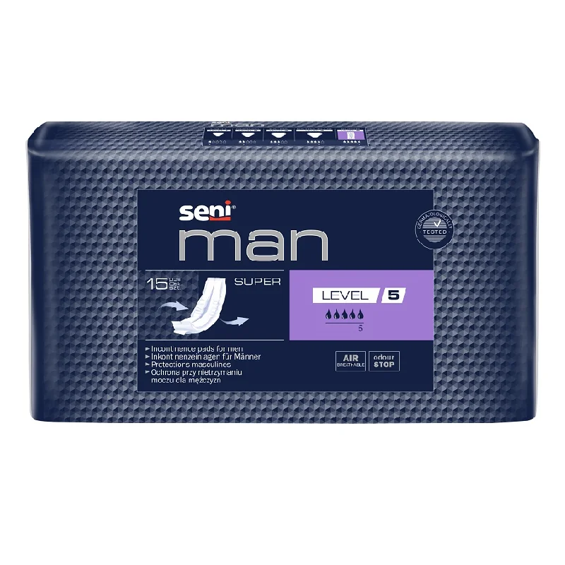 Absorbante Urologice Super, Man, 15 Bucati, Seni