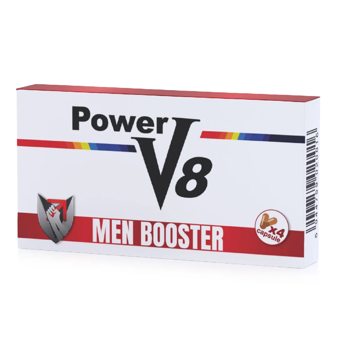 Stimulent Pentru Potență, 4 Capsule, Power V8