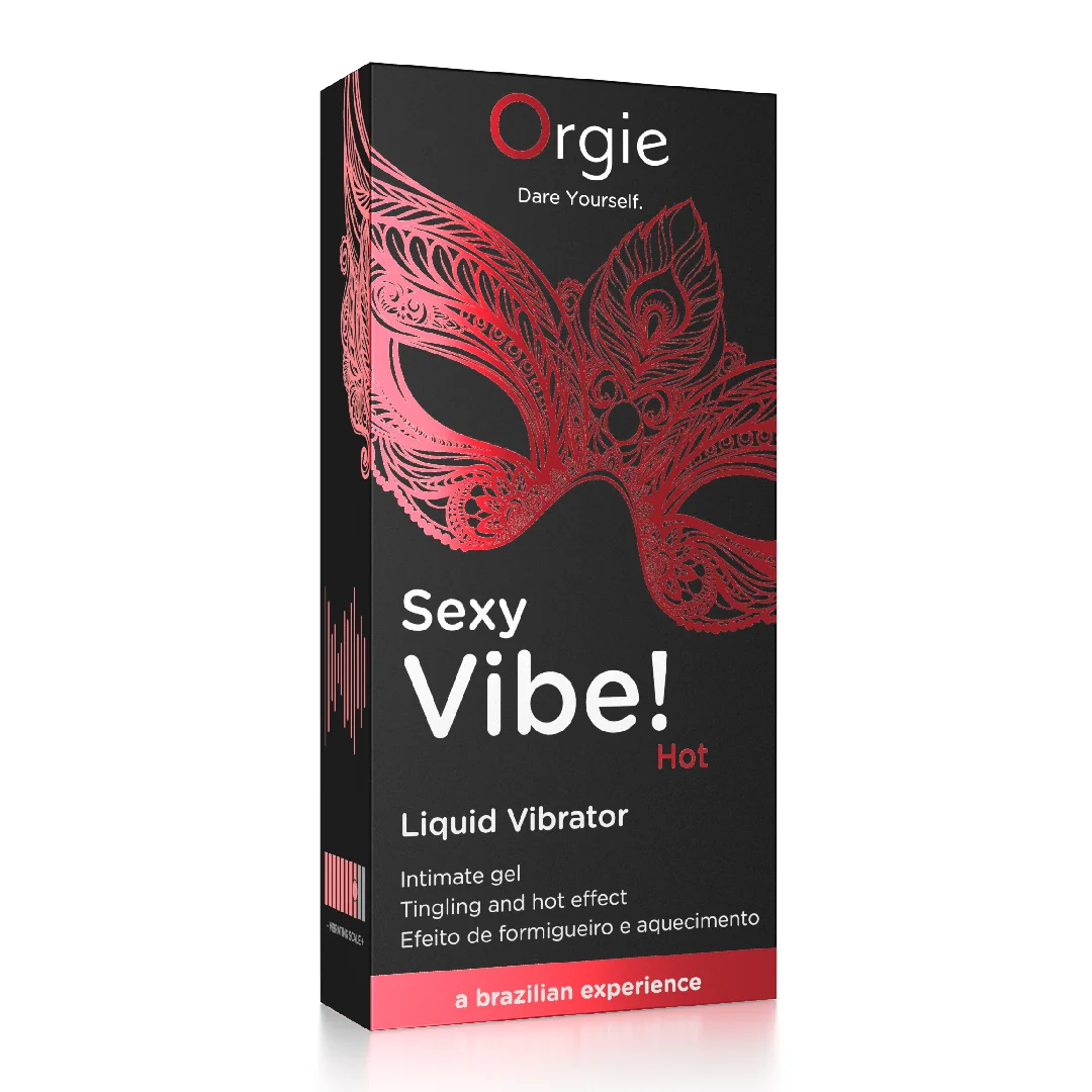 Gel Masaj Intim Cu Efect De Incalzire Sexy Vibe, 15 Ml, Orgie