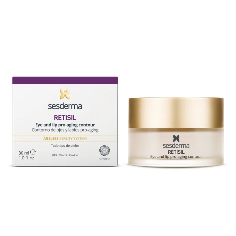 Crema Pro-Aging Pentru Conturul Ochilor Și Buzelor Retisil, 30 Ml, Sesderma