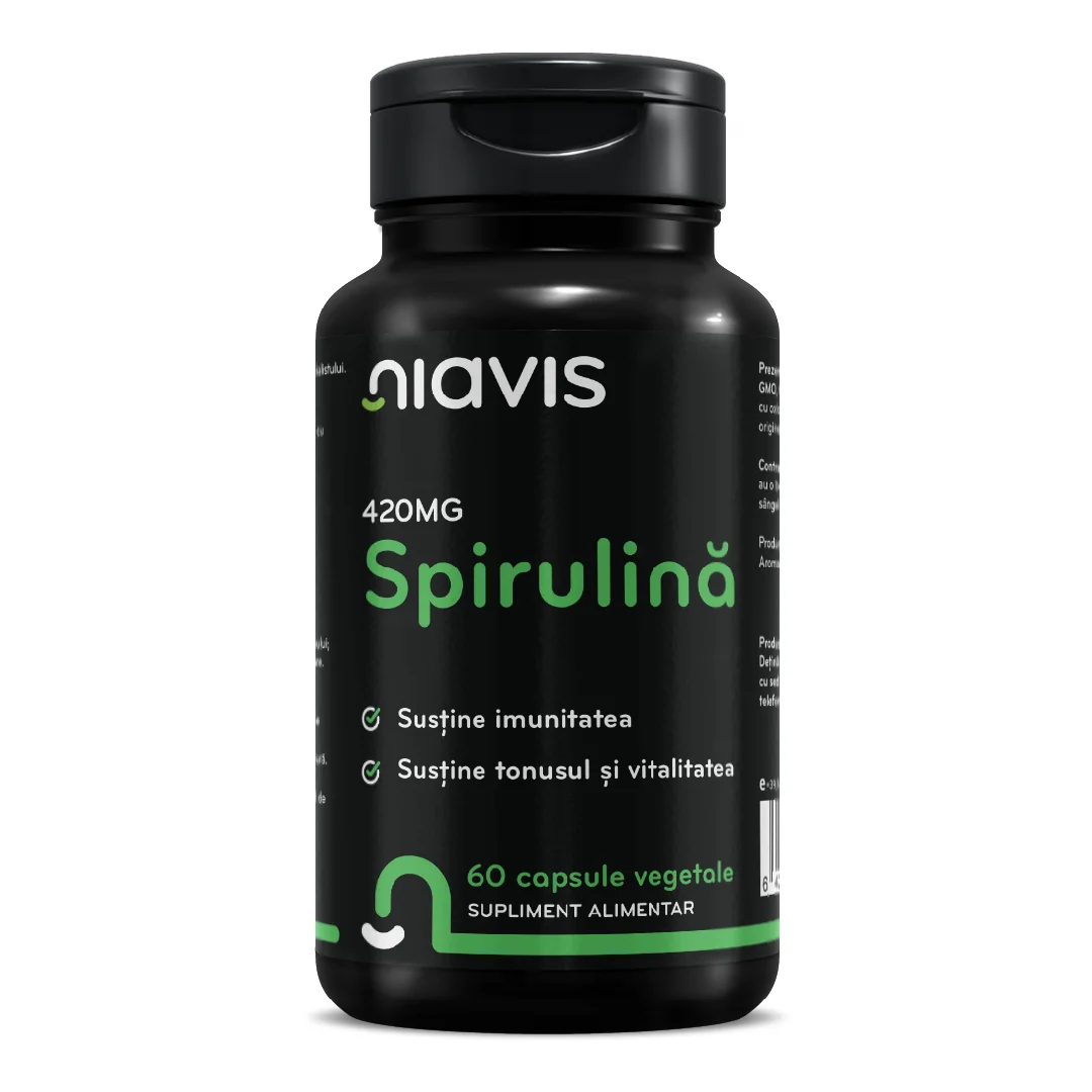 Spirulina, 60 Capsule, Niavis