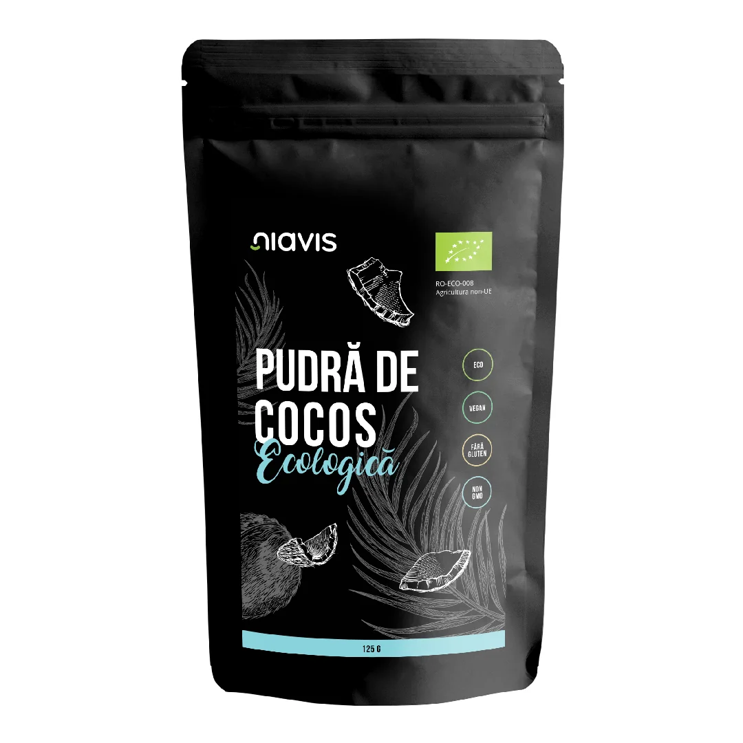 Pudra De Cocos Ecologica Bio, 125g, Niavis