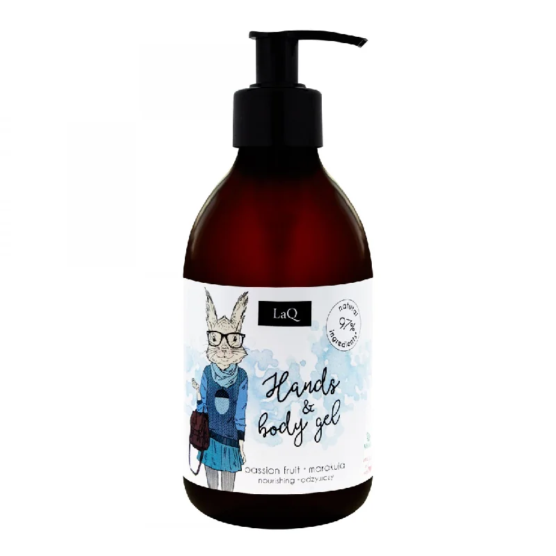 Gel De Curatare Pentru Maini Si Corp Cu Fructul Pasiunii, 300 Ml Laq