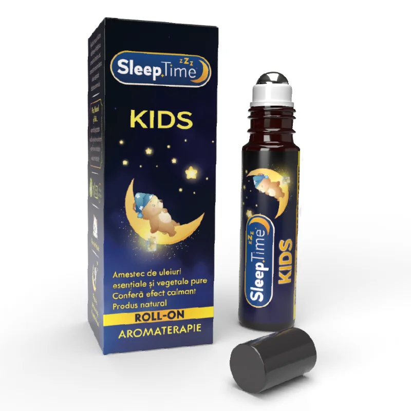 Roll-On Aromaterapie Sleeptime Kids, 10 Ml, Justin Pharma
