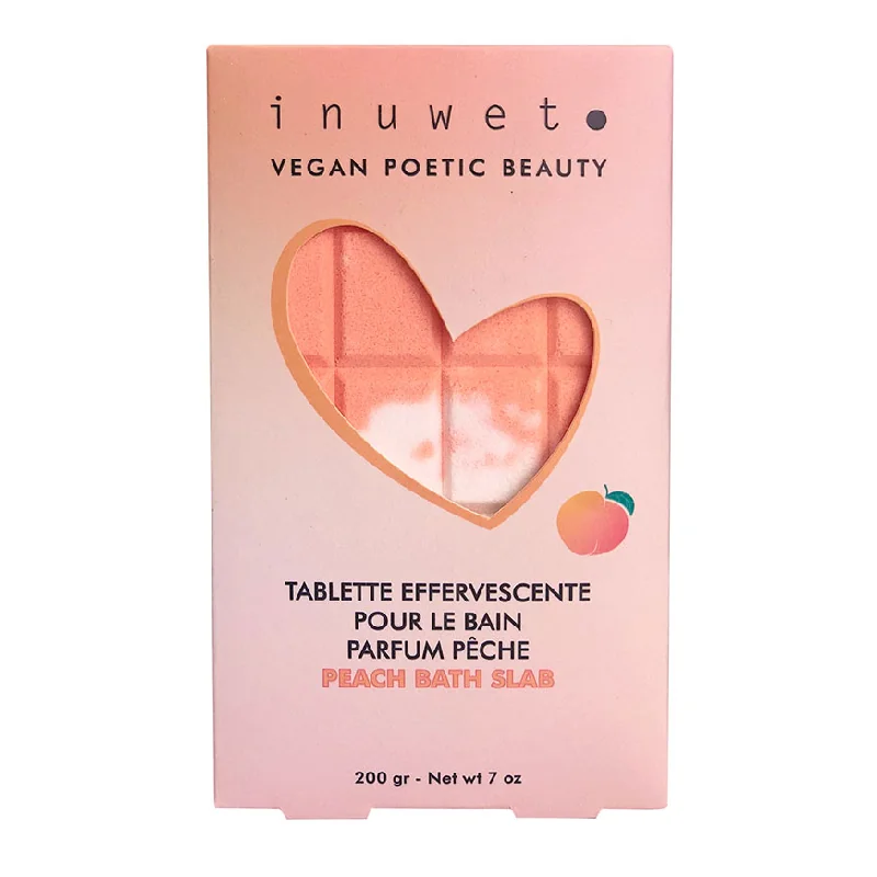 Tableta Efervescentă Pentru Baie, Cu Parfum De Piersică, 200G, Inuwet