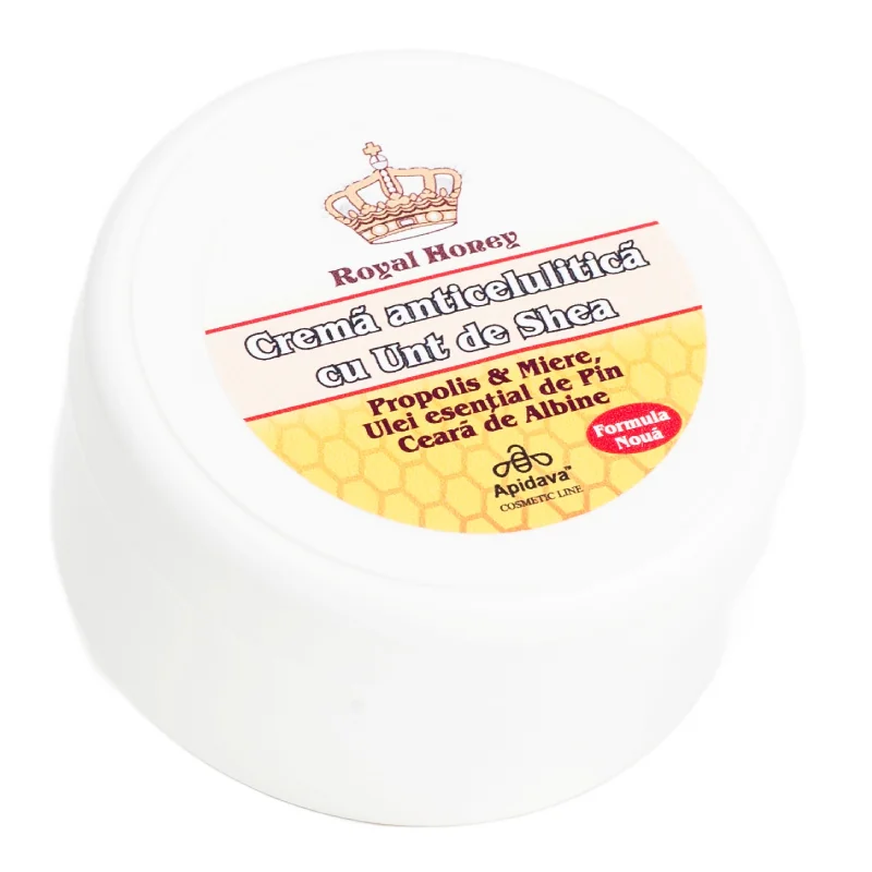 Crema Anticelulitică Cu Unt De Shea, 200ml, Apidava