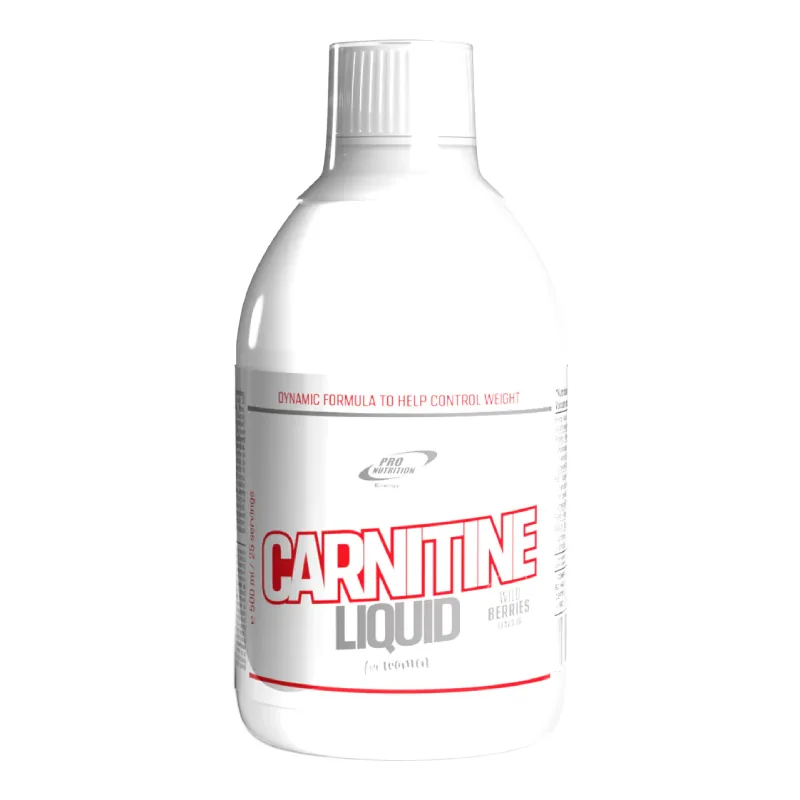 Carnitine Liquid Femei, Fructe De Pădure, 500 Ml, Pro Nutrition