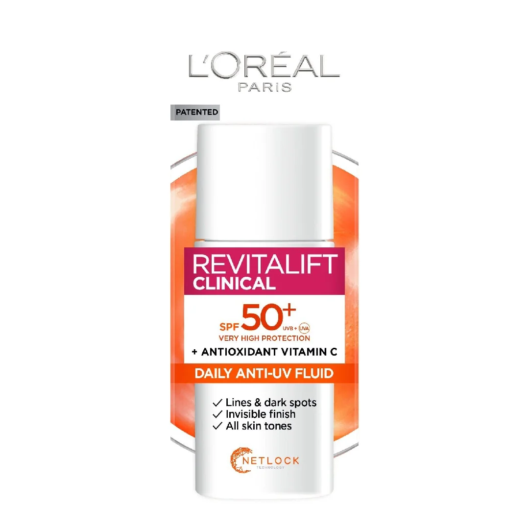 Crema Fluida Cu Vitamina C Și Spf50+, 50Ml, L'Oreal