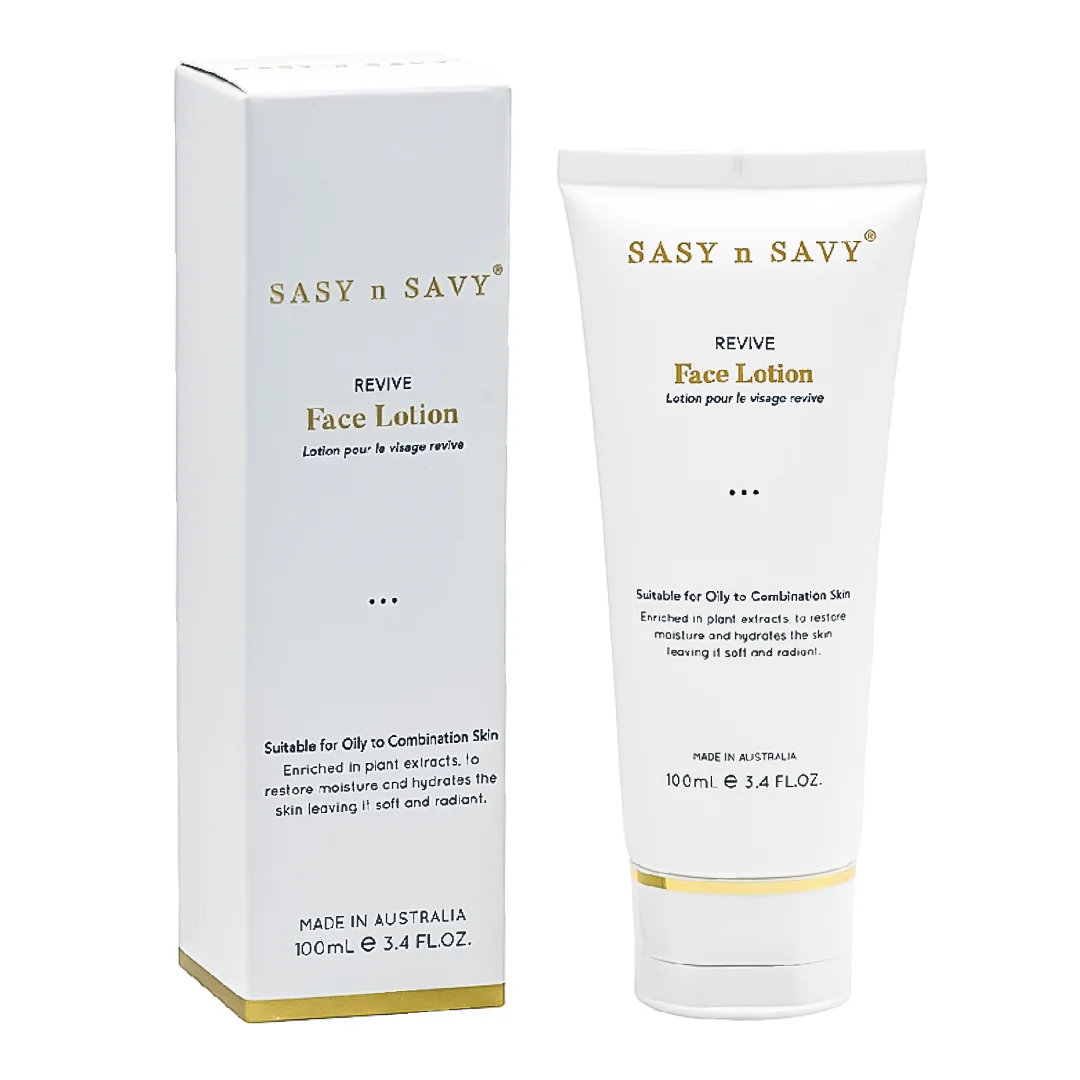 Lotiune Faciala Revitalizanta, 100 Ml, Sasy N Savy