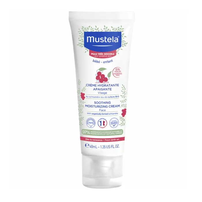 Crema Hidratanta Calmanta Pentru Piele Sensibila, 40Ml, Mustela